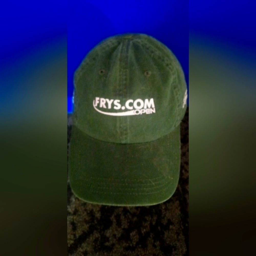 Frys.com open PGA Dark Green Baseball Cap with Logo